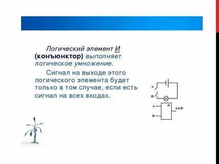Логический элемент не выполняет