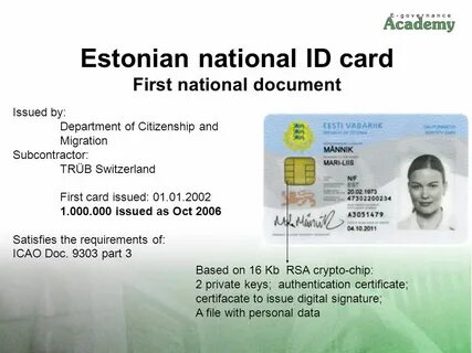 Id карта эстония