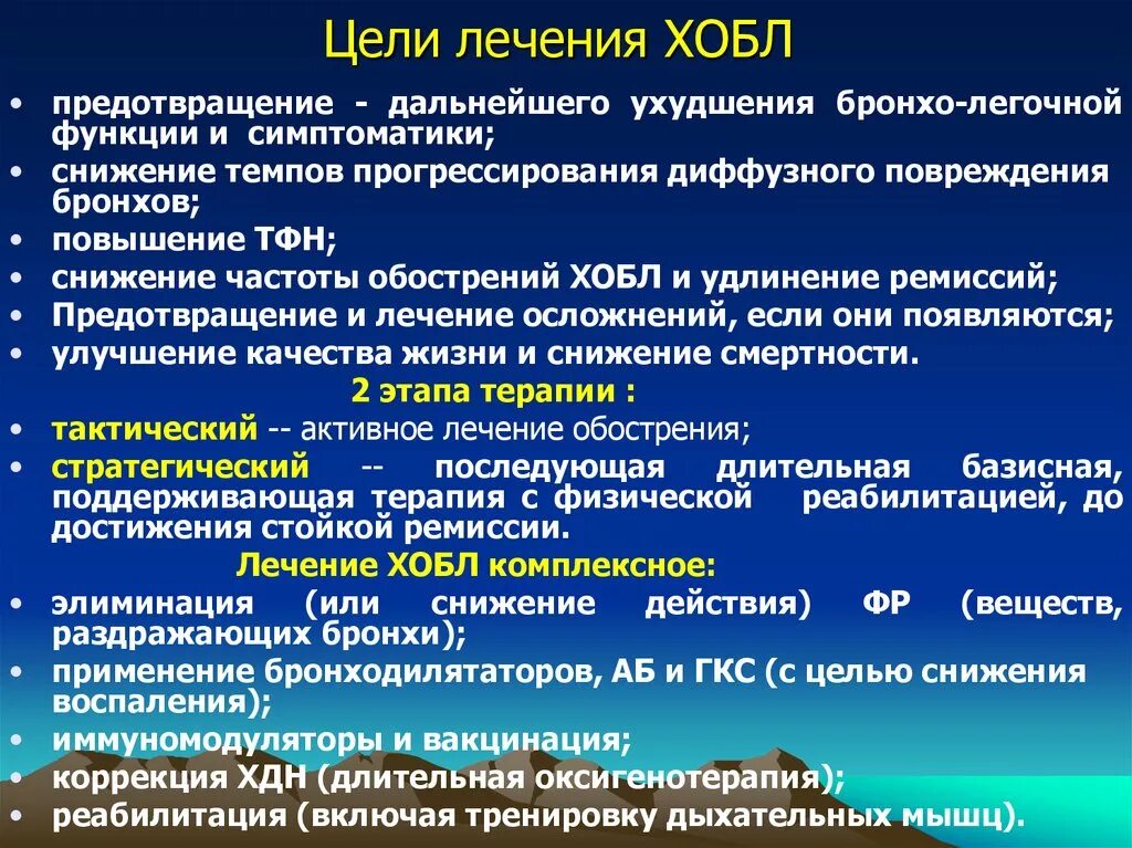 Обструктивная недостаточность легких