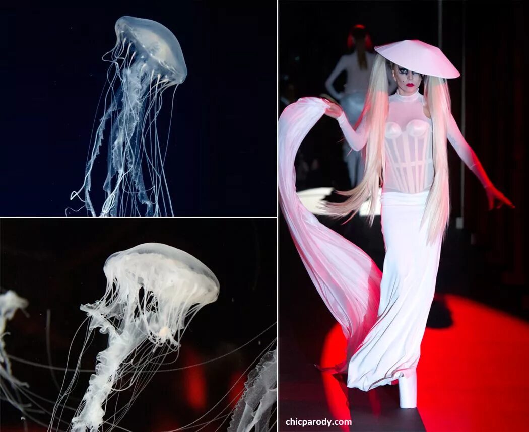 Костюм медузы взрослый. Платье медузы для девочки на новый год. Платье медуза. Показ мод платье медуза. Костюм медузы взрослый.