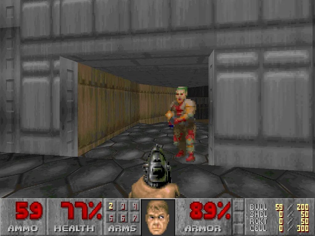 Игре doom лет. Doom 1 1993.