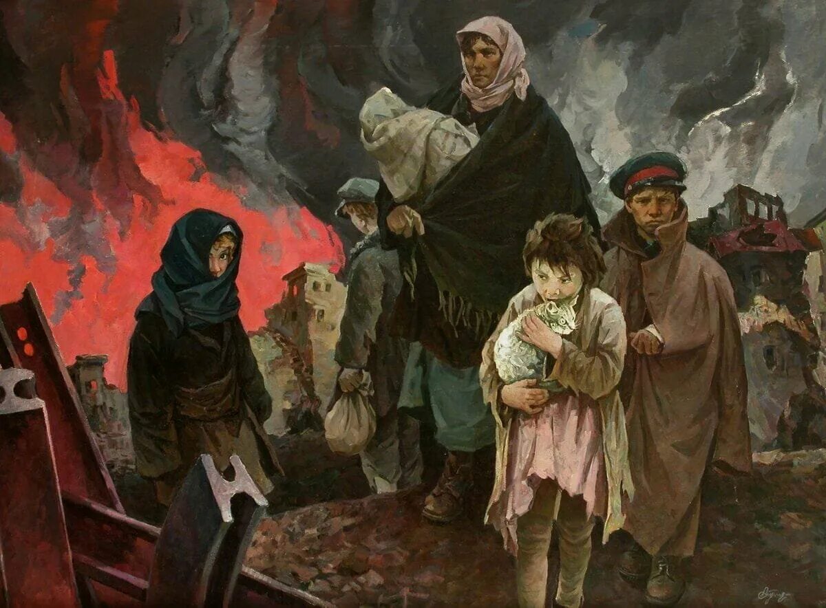 Картина дети войны Гугель.