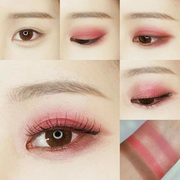 Pin de Ciela Robs en Belleza en 2023 Maquillaje de ojos coreano, Maquillaje de o