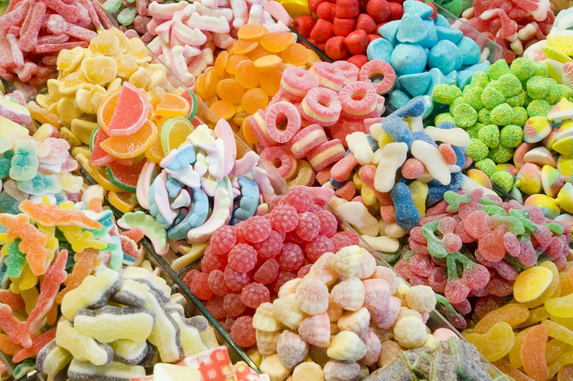 You eat many sweets
