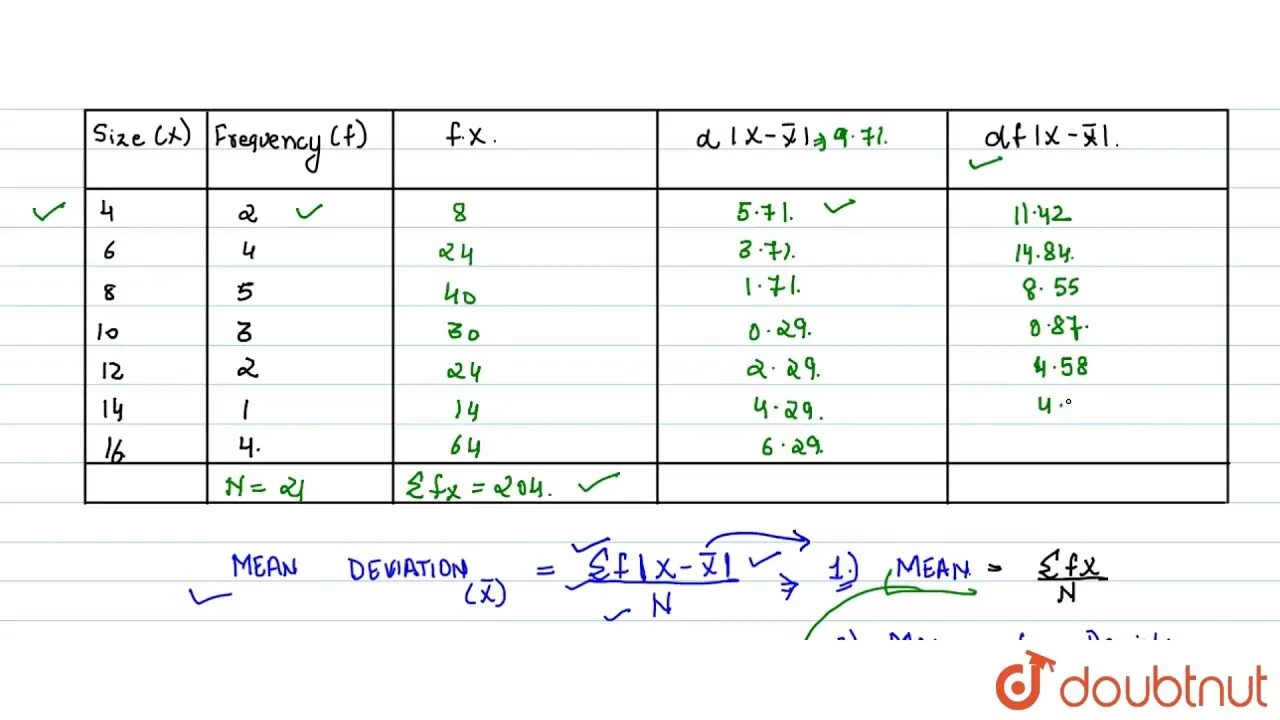 Mean deviation. Mean and Standard deviation. Median deviation. Standard deviation example.