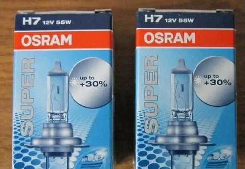 Лампы osram 30. Осрам н7 +30. h7 osram super +30% артикул. osram h7. осрам 24v 75w h7 + 30%.