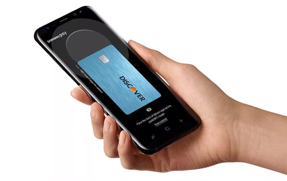 Smartphone as POS Samsung pay Touch.