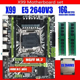 Комплект материнской платы qiyida x99