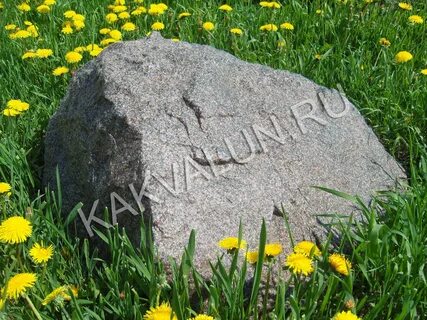 Декоративный камень для крышки септика