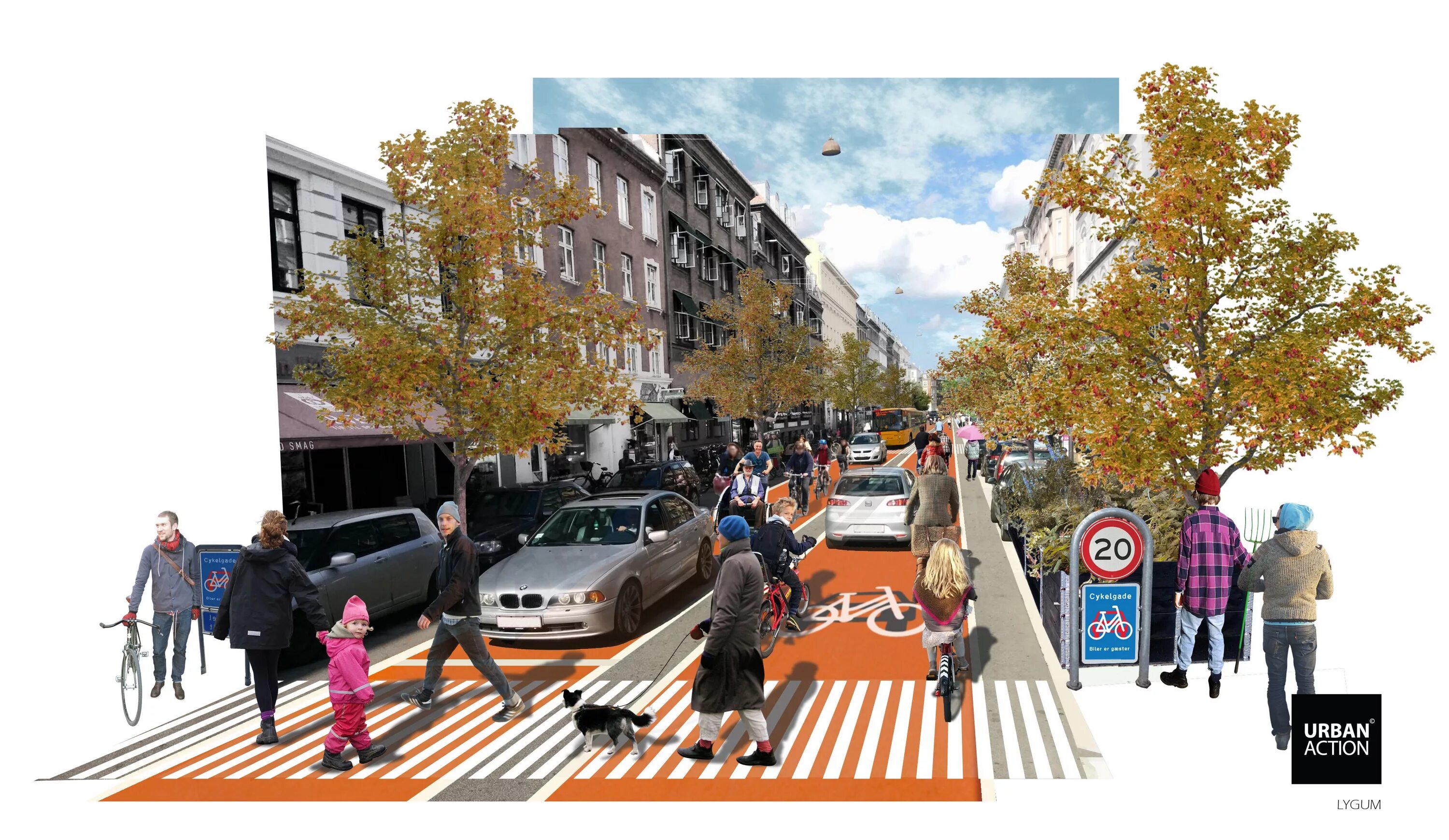 Urban action. Коллаж улица. букин среда коллаж. urban street design png. streetscape.