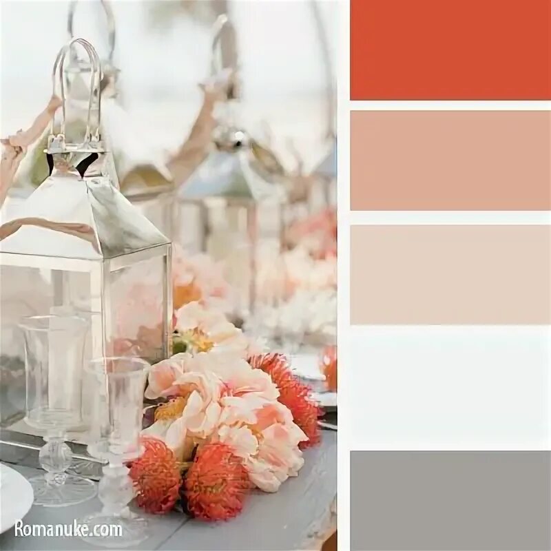 Цвета серый и персиковый сочетание Pink Colour Scheme Inspiration Bedroom design, Bedroom color schemes, Bedroom co