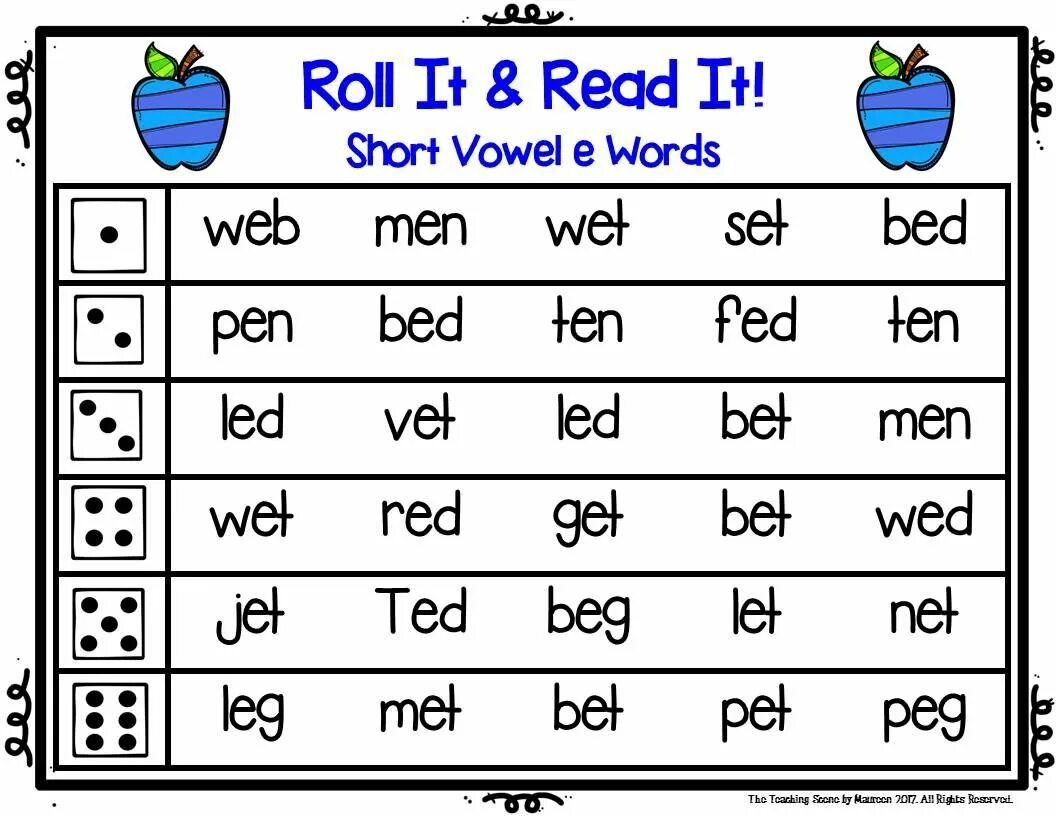 Reading short a
