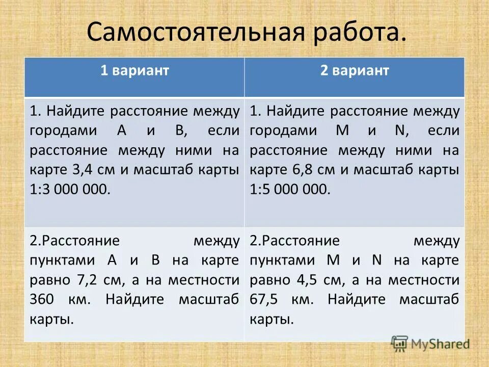 Самостоятельная работа по теме отношения 6 класс. Задачи на масштаб 6 класс. задачи на масштаб по географии. задания по теме масштаб 5 класс.