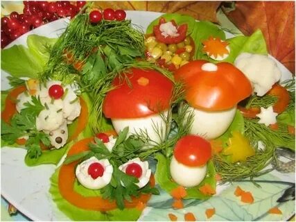 Осеннее блюдо в школу