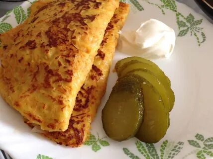 Блинчики с картошкой рецепт