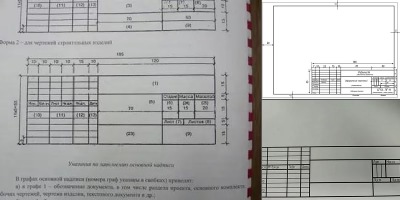 таблица для черчения а3