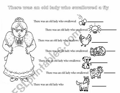 There is a lady
