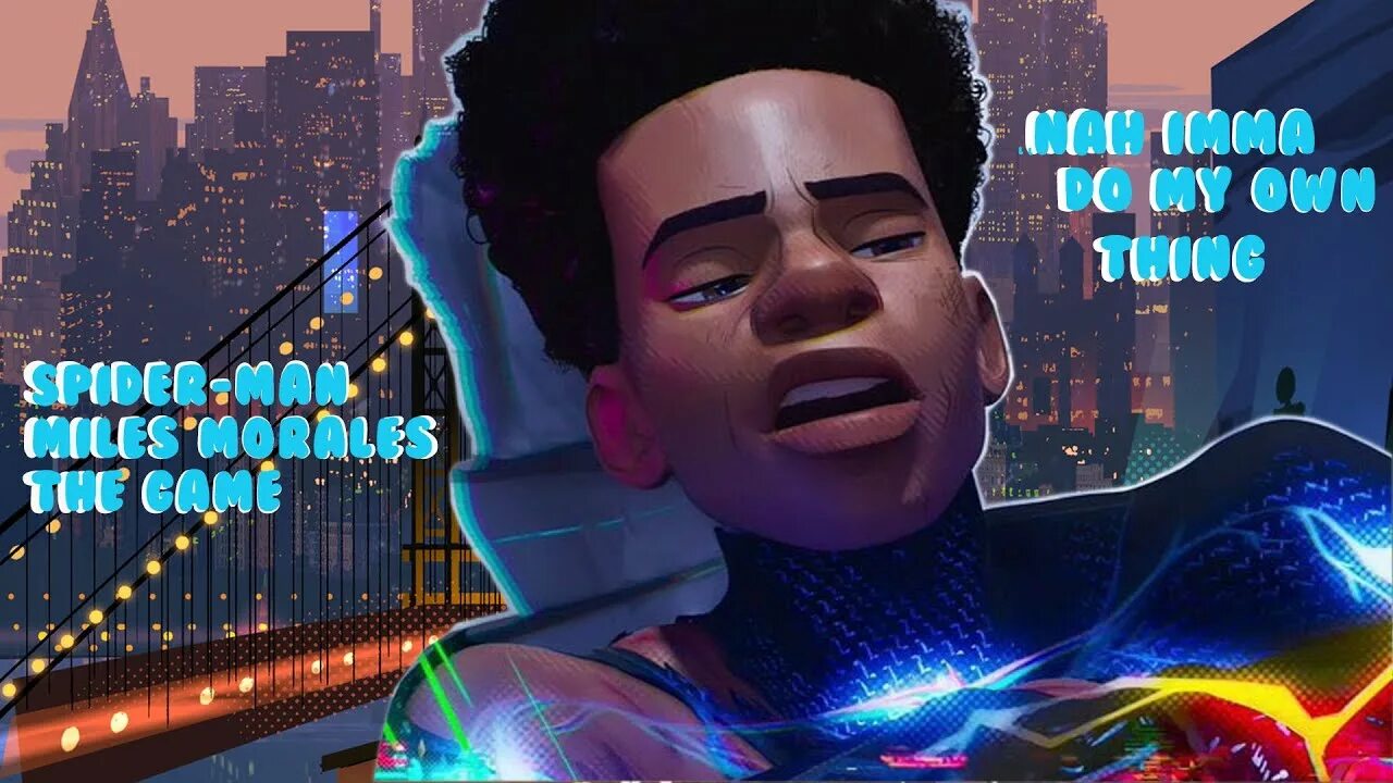 Doing my own thing. Майлз моралес 2. spider man across the spider verse hobie brown.