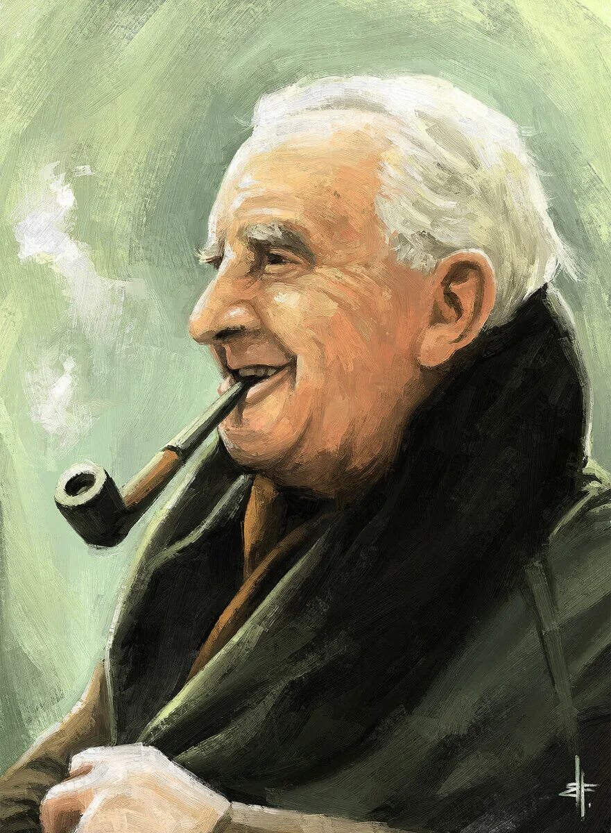 Р р толкин. Джон толкин. джон толкиен портрет. дж. р. р. толкин. рональд руэл толкин.
