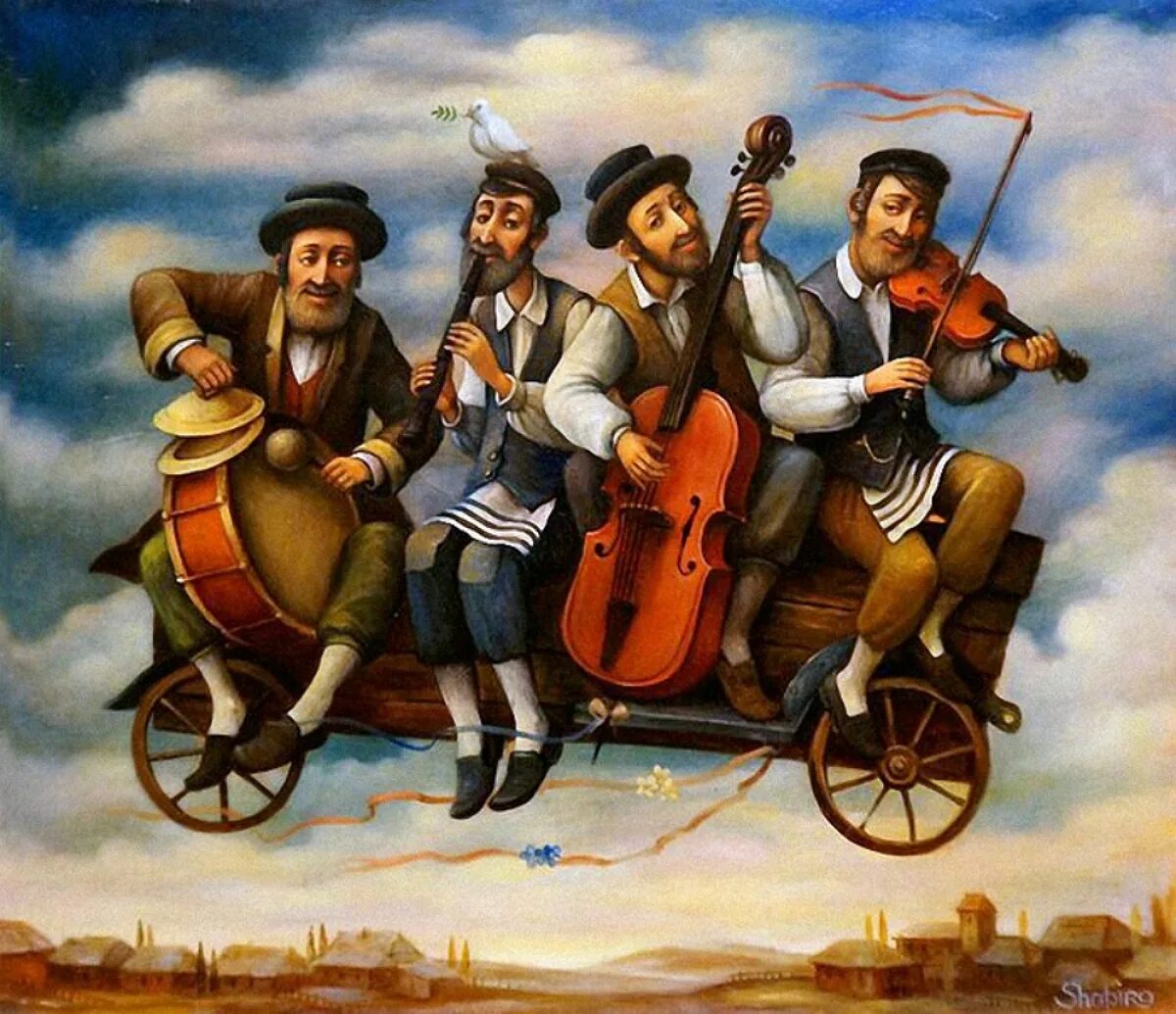 Еврейский Клезмер. О бродячих музыкантах. Еврейская скрипка