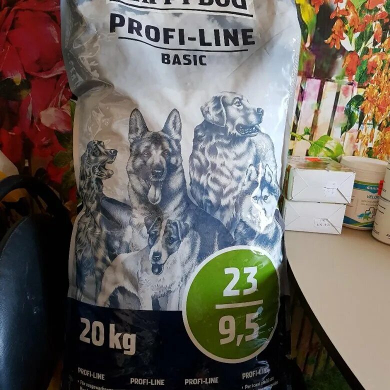 Корм для собак happy dog profi-line basic 23/9,5 20 кг. Happy dog profi line basic. 5. Happy dog profi line 23/9. Happy dog profi line basic.
