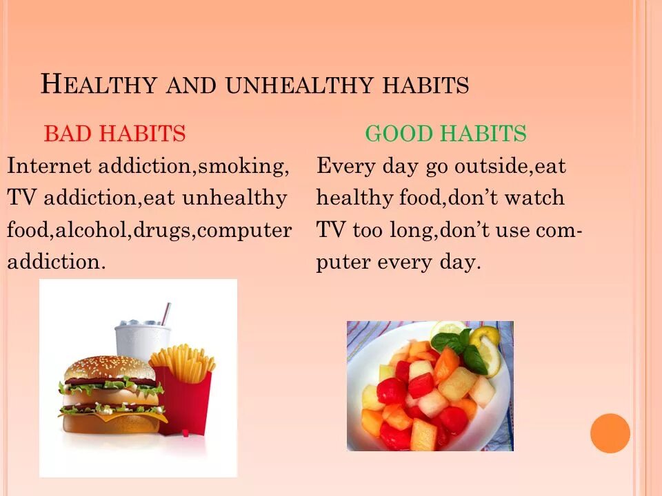 Is it good to eat. Презентация healthy Habits. Healthy and unhealthy food презентация. Healthy eating презентация. Healthy food презентация.