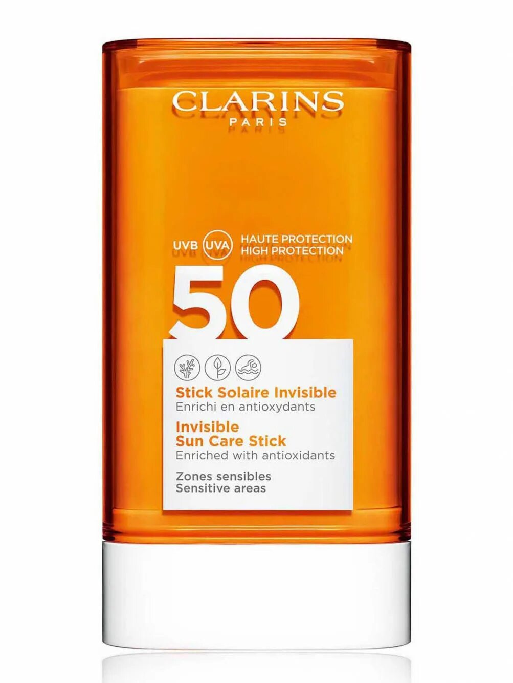 Солнцезащитный стик для лица spf. Clarins стик солнцезащитный SPF 50. Кларанс солнцезащитный крем в стике. Кларанс стик для лица СПФ 50. Clarins Invisible Sun Care Stick SPF 50.