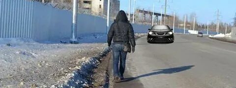 На полевой дороге мне попались навстречу две
