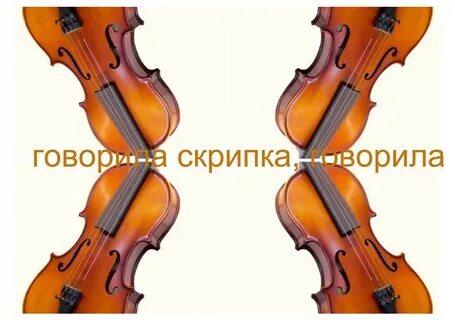Скрипка сказал