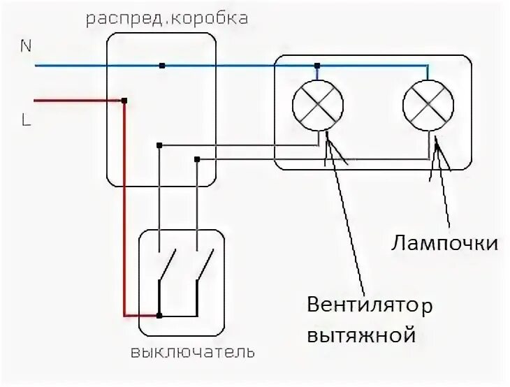 Схема подключения двух вентиляторов на двухклавишный выключатель. Схема подключения вентилятора через двухклавишный выключатель. Схема подключения вентилятора на двухклавишный выключатель. Схема включения вытяжного вентилятора. Как подключить выключатель в ванной