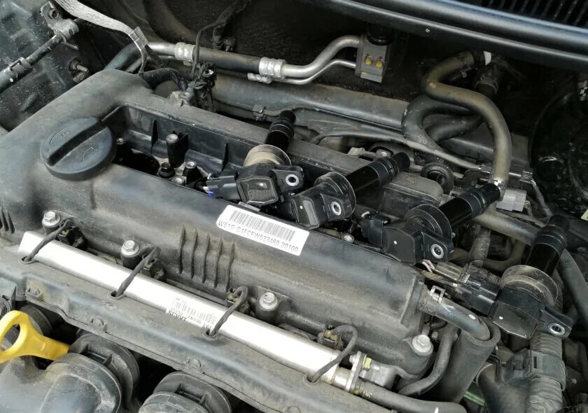 Свечи на hyundai solaris 1,4. 4 2013г. 4. Свечи солярис 1 1. 6.