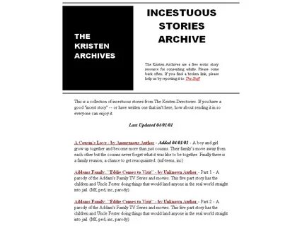 Kristens Archive Stories.