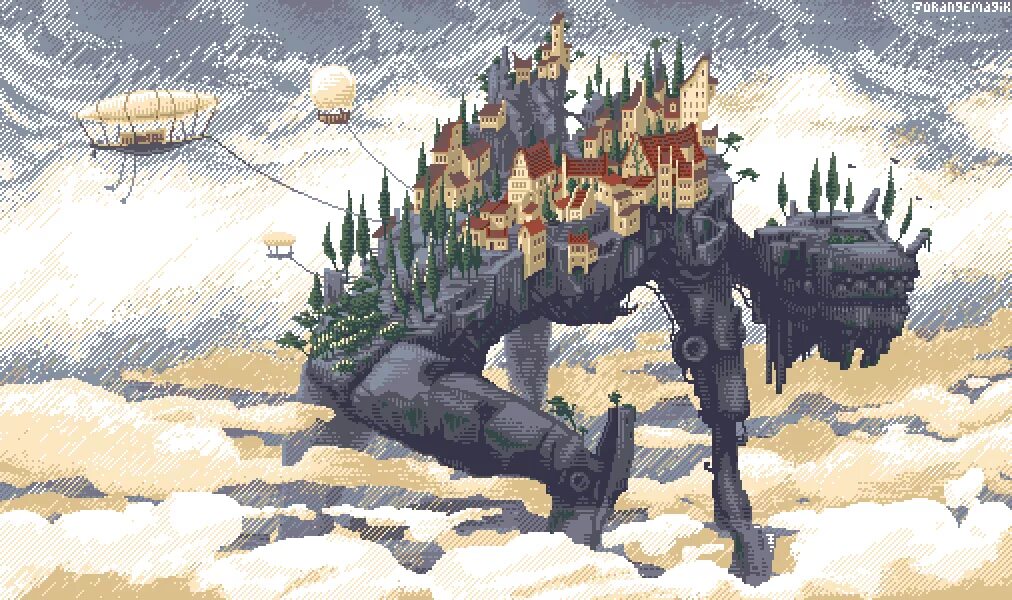 Нейросеть pixel art