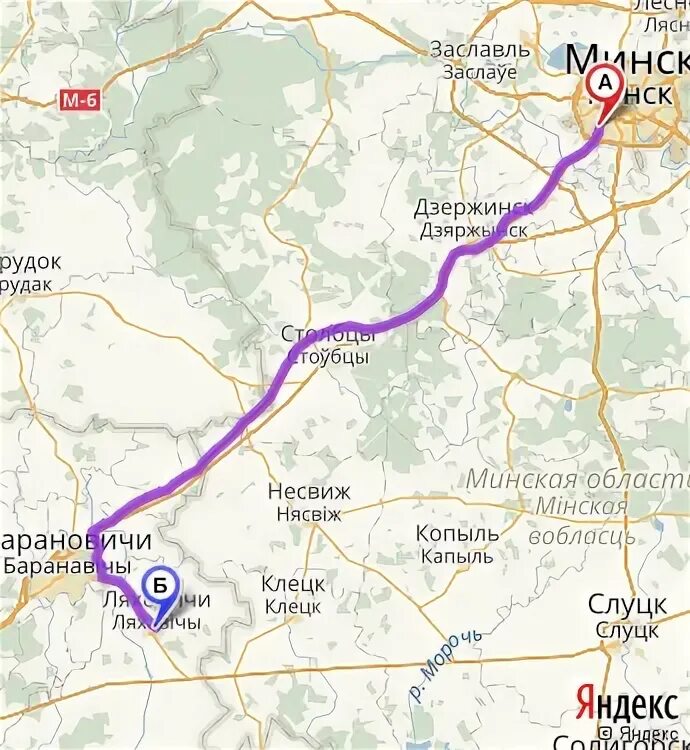 Расстояние от минска до несвижа. Дорога из минска в ляховичи.