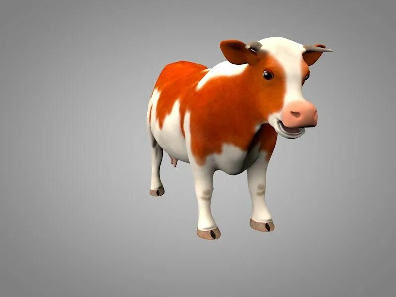 Корова в 3 4. Корова 3d. макет коровы. 3d модель коровы. модель буренка.