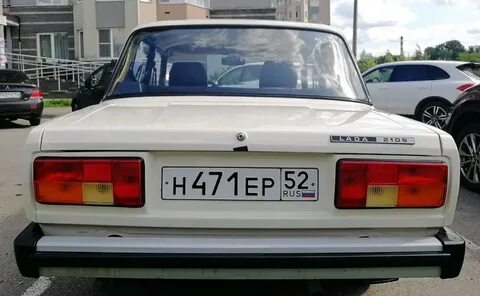 Ваз 2105 задний вид