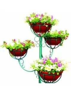 Подставки для цветов уличные металлические