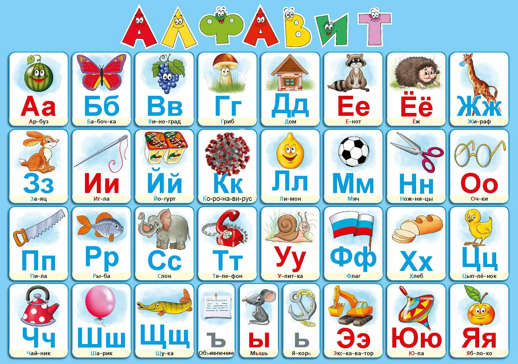 Алфавит для дошкольников. Алфавит русский выучить быстро. Изучение алфавита для детей. Алфавит русский выучить быстро. Учим буквы.