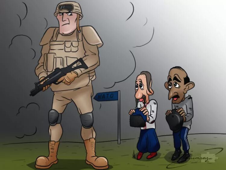 Нато не поможет. НАТО карикатура. Карикатура Украина и НАТО. НАТО Украина Россия карикатура. Солдат НАТО карикатура.