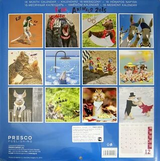 Календарь 2015 животные