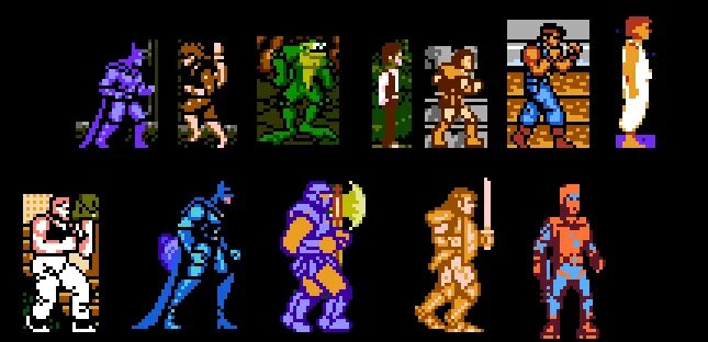 Sprite size. Sprite size nes. nes sprite.