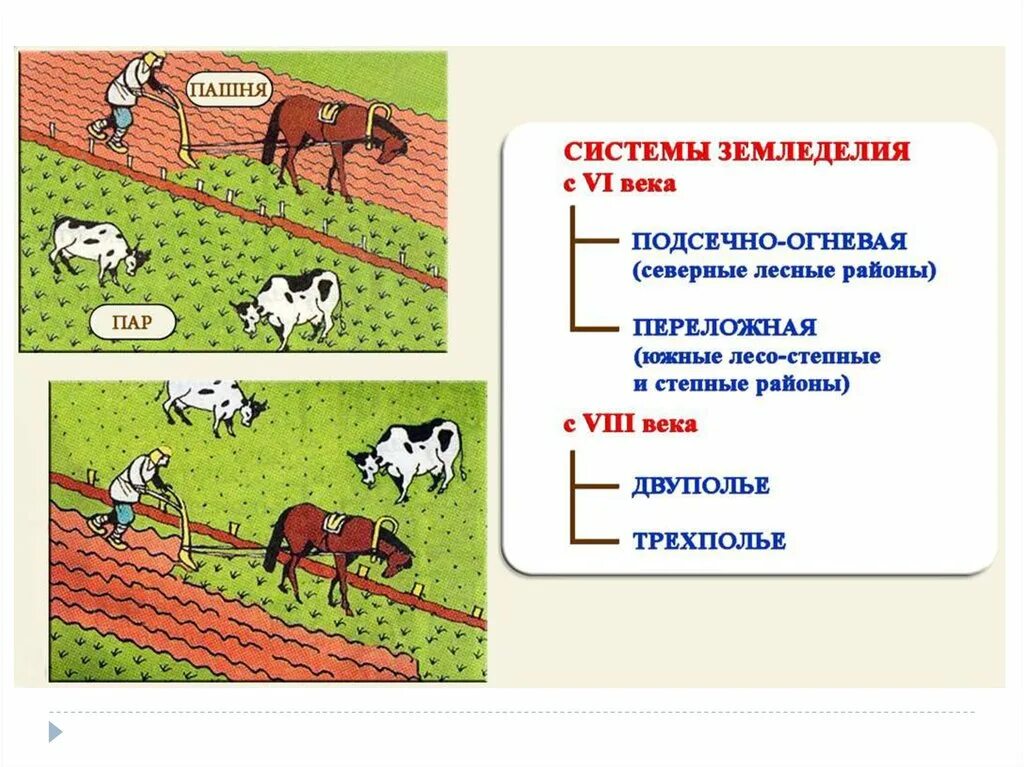 Какой народ является пашенное земледелие