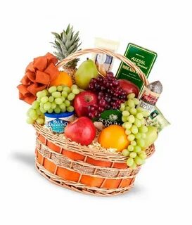 Корзина с фруктами в подарок учителю