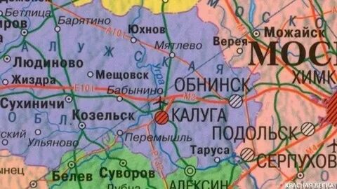 Калуга людиново расстояние