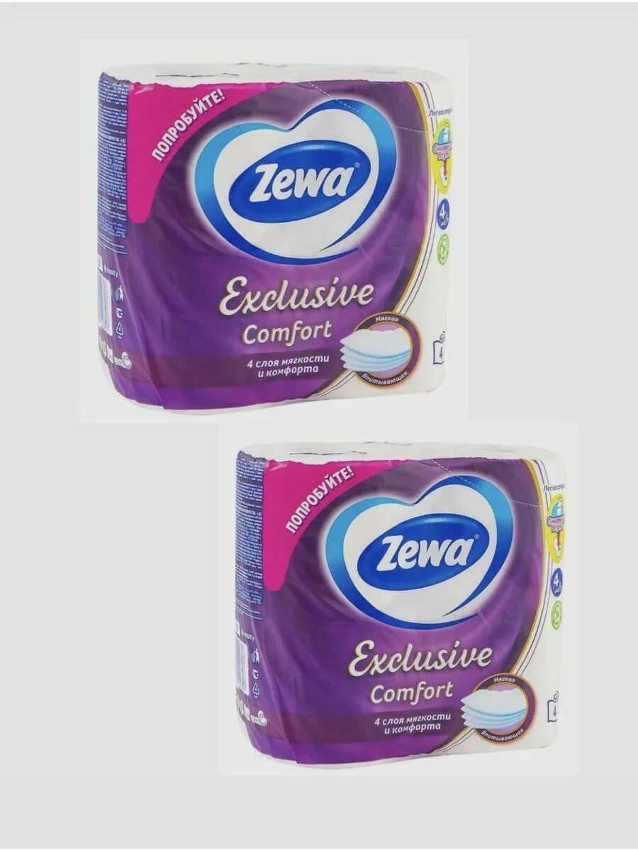 Зева Джаст 1. Туалетная бумага Zewa Exclusive Ultra Soft четырёхслойная 4 рул. 140 Лист.. Туалетная бумага Zewa с витамином. Zewa Extra big 12 шт. Домовенок зева купить