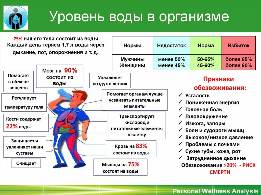 50 воды в организме. Уровень воды в организме. Высокий показатель воды в организме. Тела состоят из. Наше тело состоит из воды.