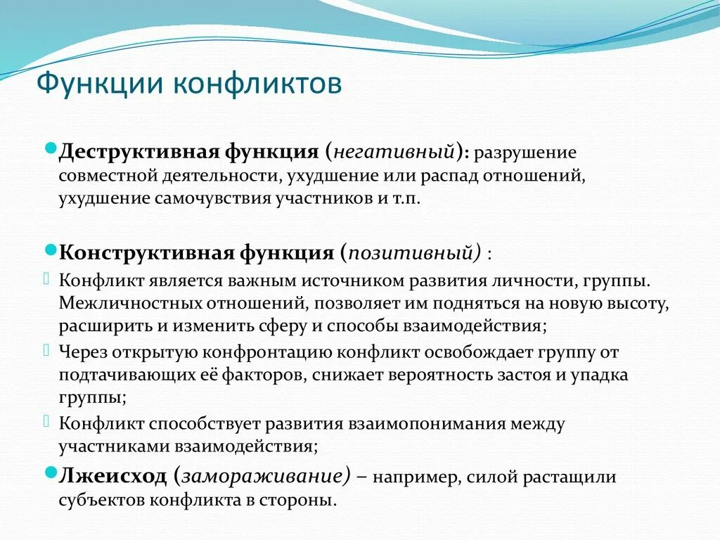 Функции и последствия конфликта. Конструктивные функции конфликта для организации. Каковы основные функции конфликта?. Конструктивные функции конфликтов определение. Функции конфликтов в деловых коммуникациях.