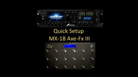 Control quick setup