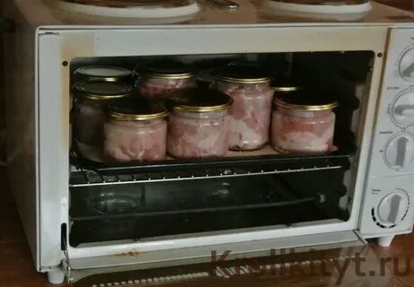 Домашняя тушенка из кролика в духовке
