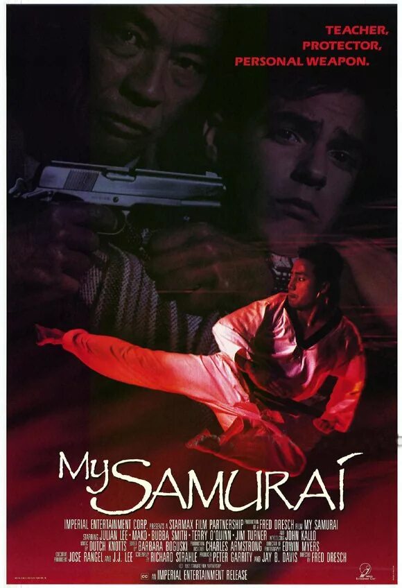 Мой самурай сегодня в темнице. Американский Самурай (1992) Постер. Samurai 1992.